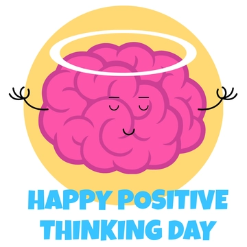 Free Happy Positive Thinking Day Clipart Template to Edit Online Free Happy Positive Thinking Day Clipart Template to Edit Online