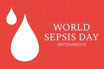 Free World Sepsis Day Banner Template to Edit Online