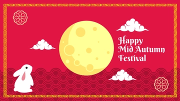 Free Mid-Autumn Festival Flyer Background Template to Edit Online