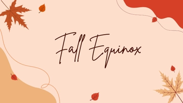 Free Fall Equinox Wallpaper Background Template to Edit Online