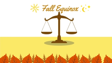 Free Fall Equinox Clipart Background Template to Edit Online