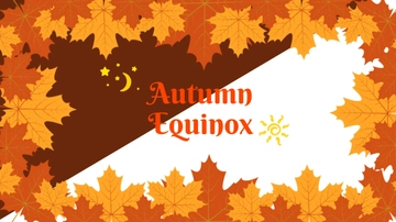 Free Fall Equinox Design Background Template to Edit Online