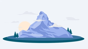 Free Mountain Transparent Background Template to Edit Online