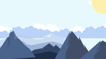 Free Mountain Zoom Background Template to Edit Online