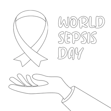 Free World Sepsis Day Drawing Clipart Template to Edit Online