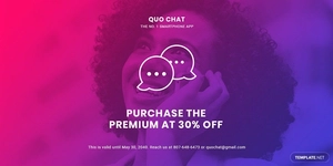 Chat App Promotion Blog Post Template