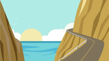 Free Mountain Road Background Template to Edit Online