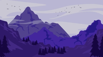 Free Purple Mountains Background Template to Edit Online