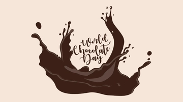 Free Happy International Chocolate Day Background Template to Edit Online