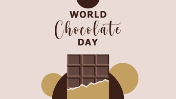 Free International Chocolate Day Image Background Template to Edit Online