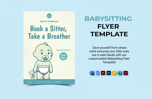 Babysitting Flyer Template