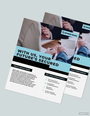 Banking Service Flyer Template