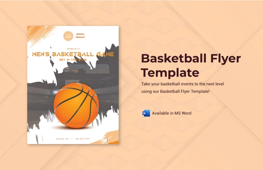 Basketball Flyer Template