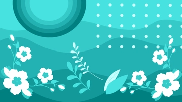 Free Pretty Teal Background Template to Edit Online
