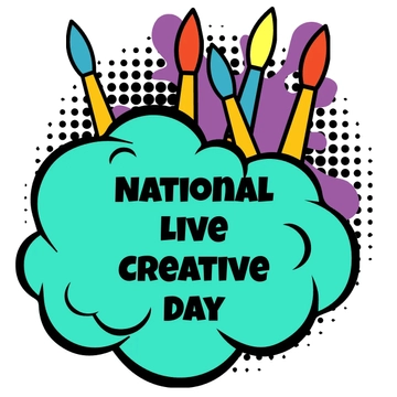Free National Live Creative Day Drawing Clipart Template to Edit Online
