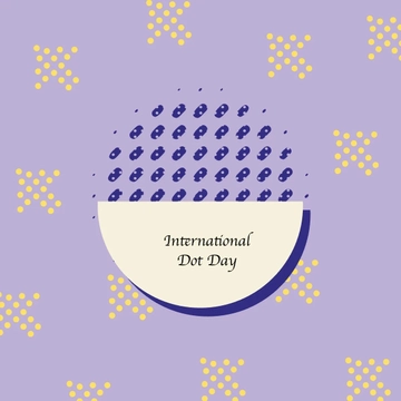 Free International Dot Day Clipart Template to Edit Online
