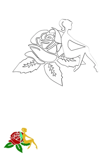 Free Flower Fairy Coloring Page Template to Edit Online