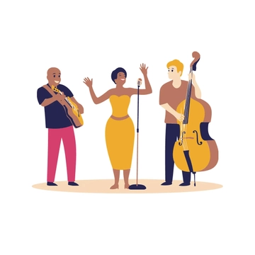 Free Music Band Clipart Template to Edit Online