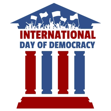 Free International Day of Democracy Clipart Template to Edit Online