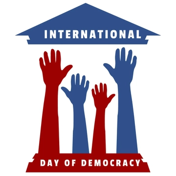 Free International Day of Democracy Clipart Template to Edit Online