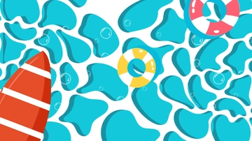 Free Aqua Water Background Template to Edit Online