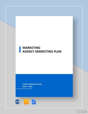 Marketing Agency Marketing Plan Template