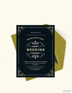 Final Fling Bachelorette Invitation Template