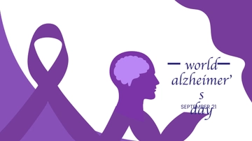 Free High Resolution World Alzheimer???s Day Background Template to Edit Online