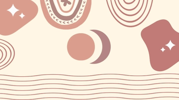 Free Simple Boho Background Template to Edit Online