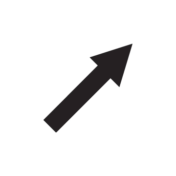 Free Simple Black Arrow Clipart Template to Edit Online