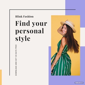 Fashion Brands App Promotion Instagram Post Template