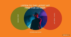 Modern App Promotion Facebook Post Template