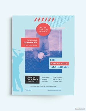 Modern Golf Flyer Template