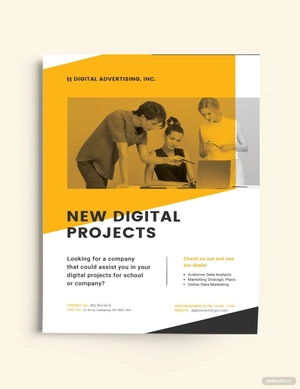 Modern Project Flyer Template