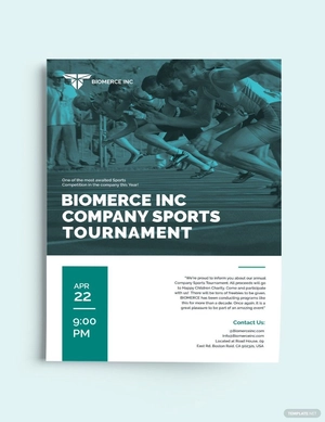 Modern Tournament Flyer Template