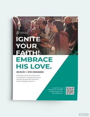 Motives Church Flyer Template