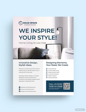 Interior Architect Flyer Template