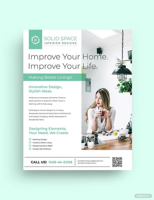 Interior Decor Flyer Template