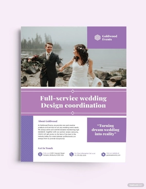 Wedding Event Flyer Template