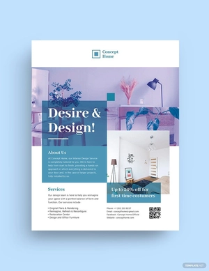 Interior Flyer Template