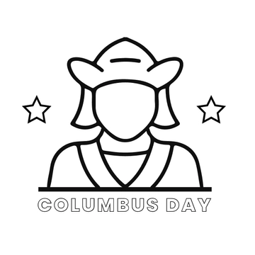 Free Cute Columbus Day Drawing Template to Edit Online