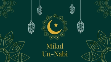 Free Milad un Nabi Background Template to Edit Online