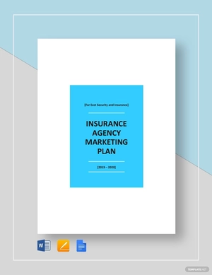 Insurance Agency Marketing Plan Template Insurance Agency Marketing Plan Template