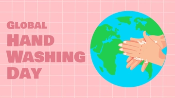 Free Global Handwashing Day Image Background Template to Edit Online