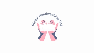 Free Global Handwashing Day Background Template to Edit Online