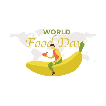 Free World Food Day Clipart Template to Edit Online