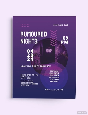 Dance Party Flyer Template