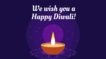 Free Diwali Wishes Background Template to Edit Online