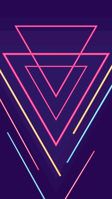 Free Neon Portrait Background Template to Edit Online