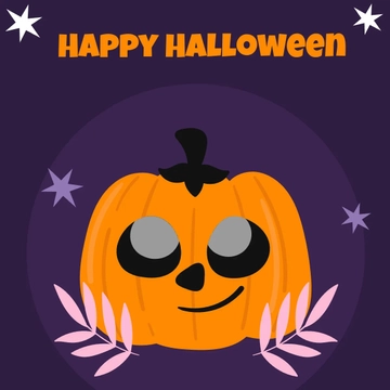 Free Cute Halloween Clipart Template to Edit Online